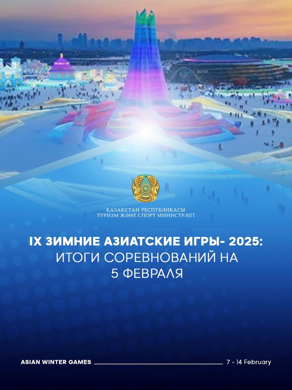 Итоги IX Зимних Азиатских игр 2025: Казахстан побеждает в кёрлинге и хоккее