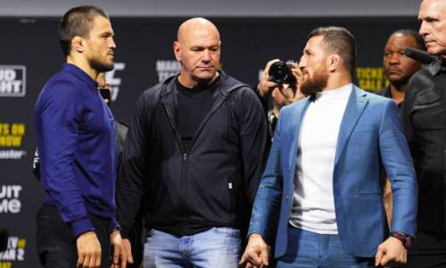 Бой за титул UFC: Мераб Двалишвили vs Умар Нурмагомедов