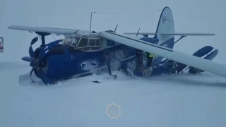 Жесткая посадка санавиации в Костанайской области: экипаж справился без жертв